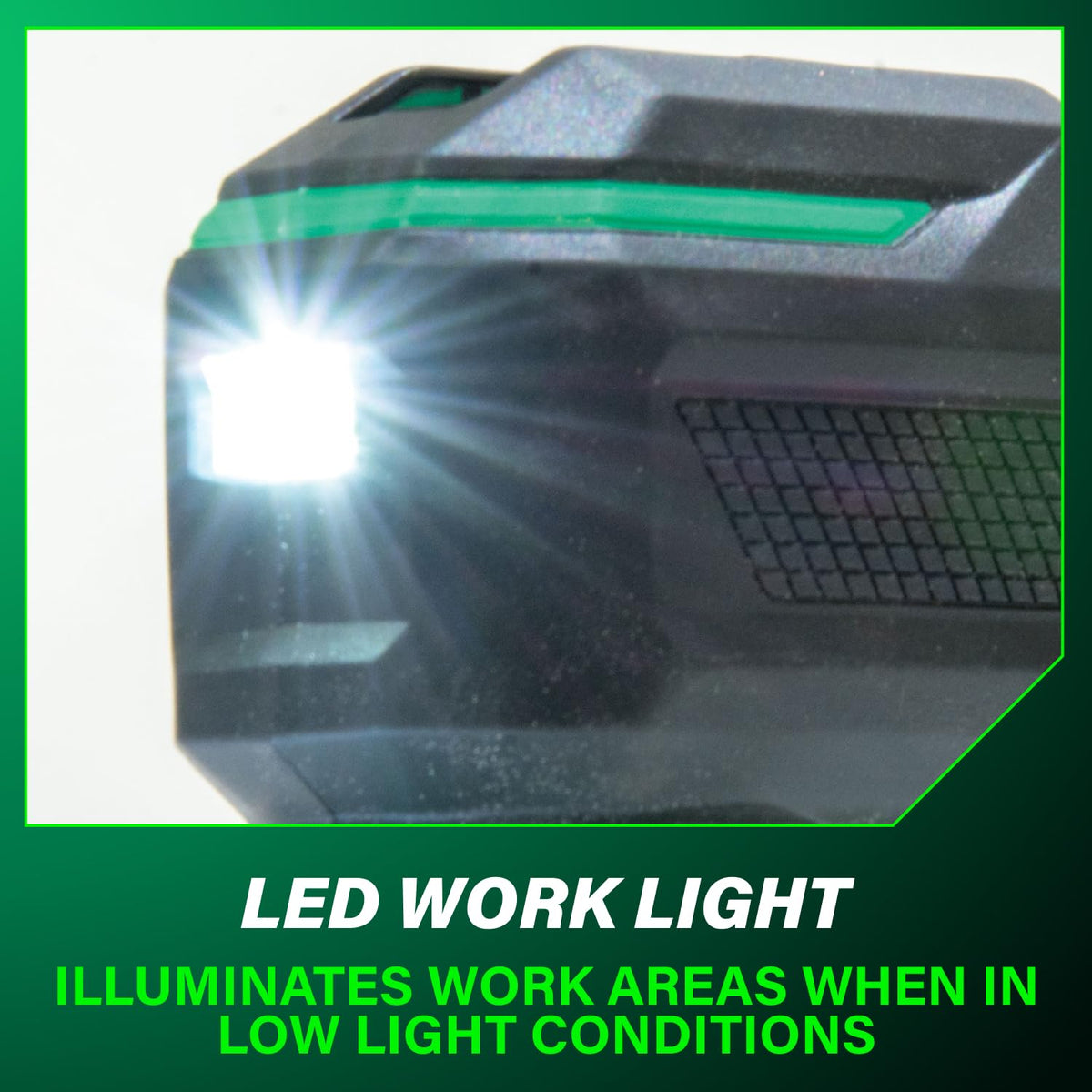 Metabo HPT six-speed settings tailor power to each task