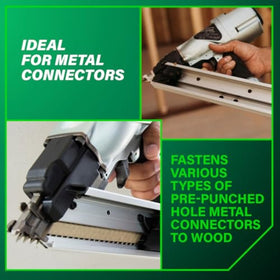 Metabo HPT Strap-Tite Nailer magazine view highlighting quick reload