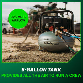 Metabo HPT THE TANK sturdy pancake design built for durability.