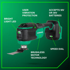 Metabo HPT UVP vibration protection reduces fatigue during extended use
