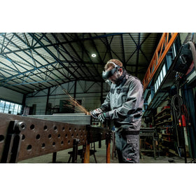 Metabo HPT W 11-125 Quick ergonomic handle designed to reduce fatigue