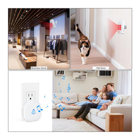 METAK 360-degree mount enables versatile installation near doors or storefronts.