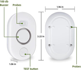 METAK Battery low indicator signals when replacement is needed