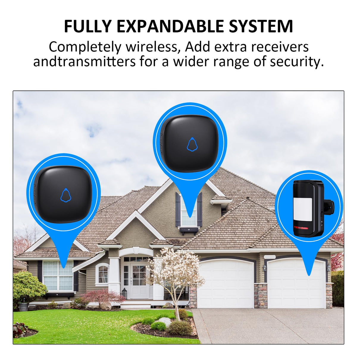 METAK expandable system supports up to 20 sensors for larger spaces