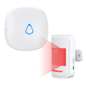 METAK motion sensor door chime detector provides instant entry alerts for homes and stores.