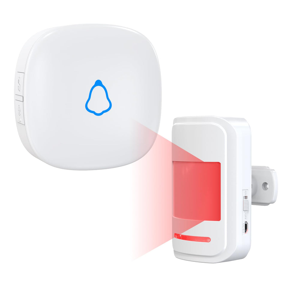 METAK motion sensor door chime detector provides instant entry alerts for homes and stores.