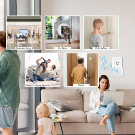 METAK store entrance chime improves customer flow awareness and security monitoring.