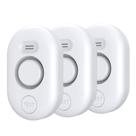 METAK water leak detector front probes for fast leak alerts.
