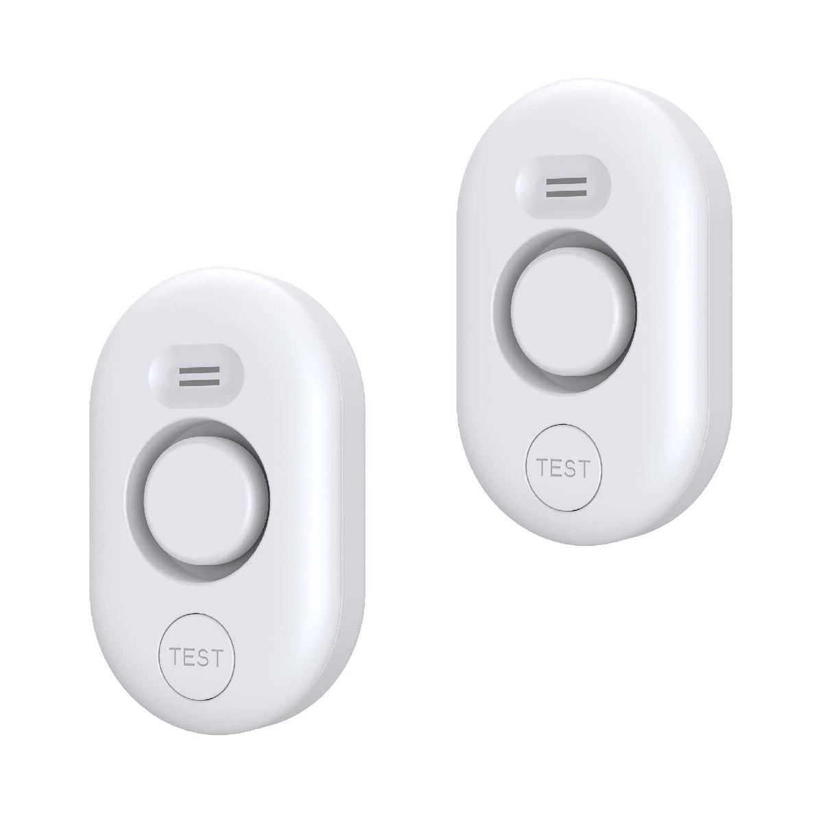 METAK Water Leak Detector Sensor Alarm front view showing compact protection for home leaks