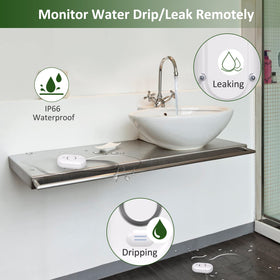 METAK detector probes detecting moisture around potential leak sources