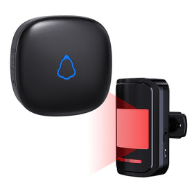 METAK wireless motion sensor alarm indoor alerts you to activity at home