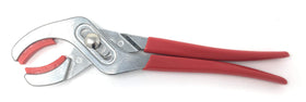 Metal Magery soft jaw cannon plug pliers safely remove aircraft electrical connectors.