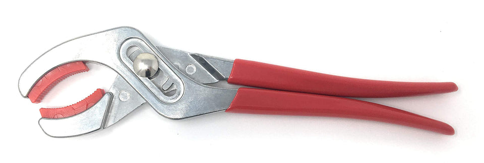 Metal Magery soft jaw cannon plug pliers safely remove aircraft electrical connectors.