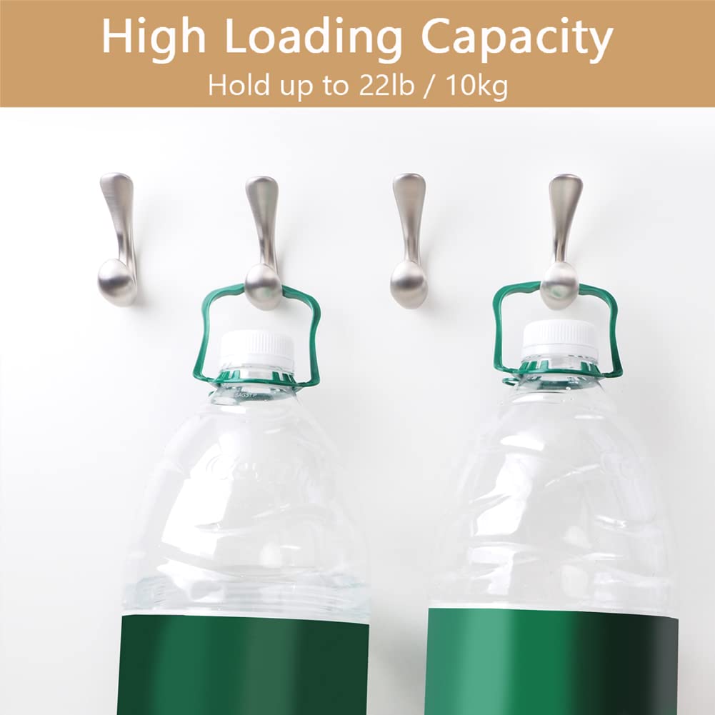 Metaliby towel hook surface stays clean with fingerprint-resistant coating.