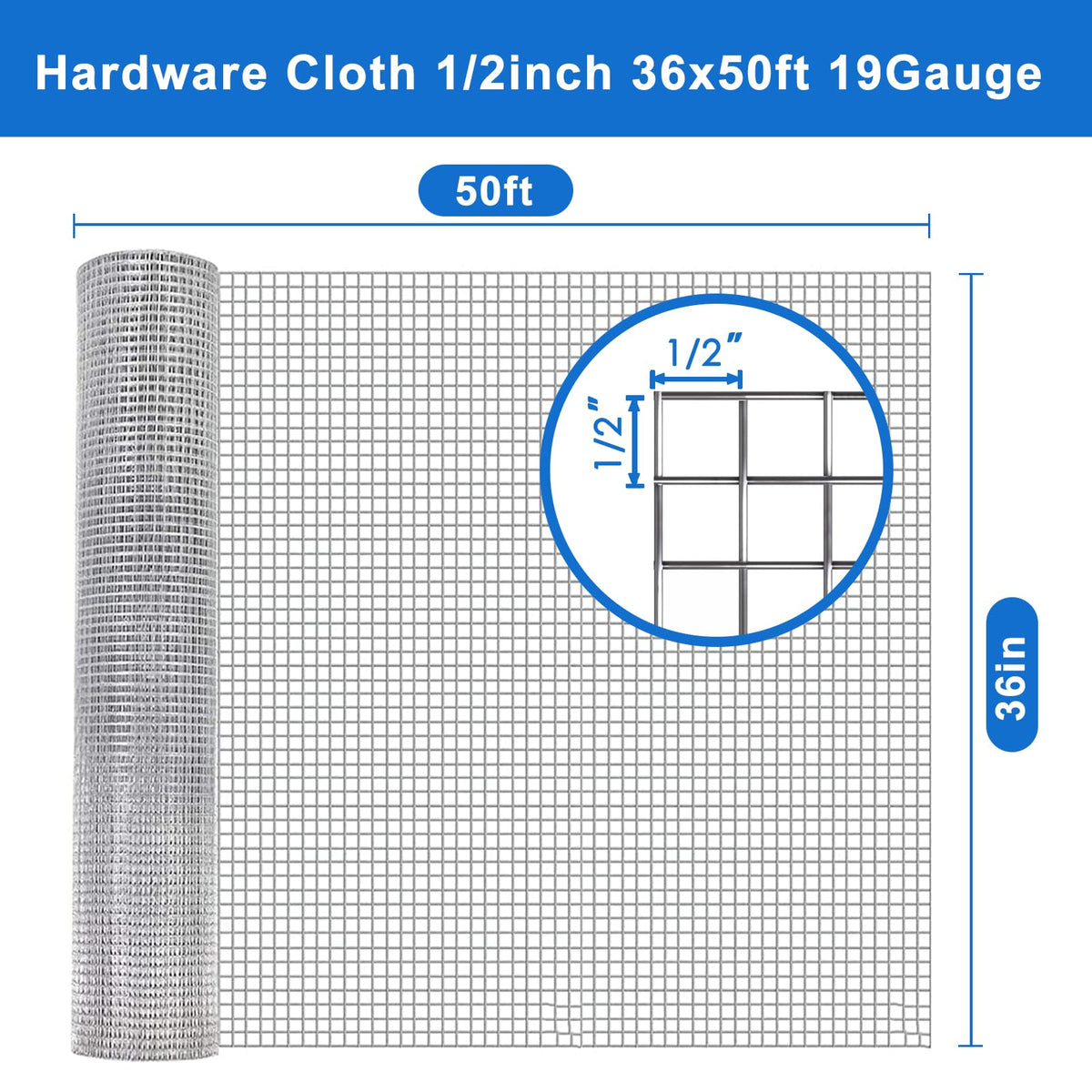 Metamesh hardware cloth galvanized coating closeup shows anti-rust protection
