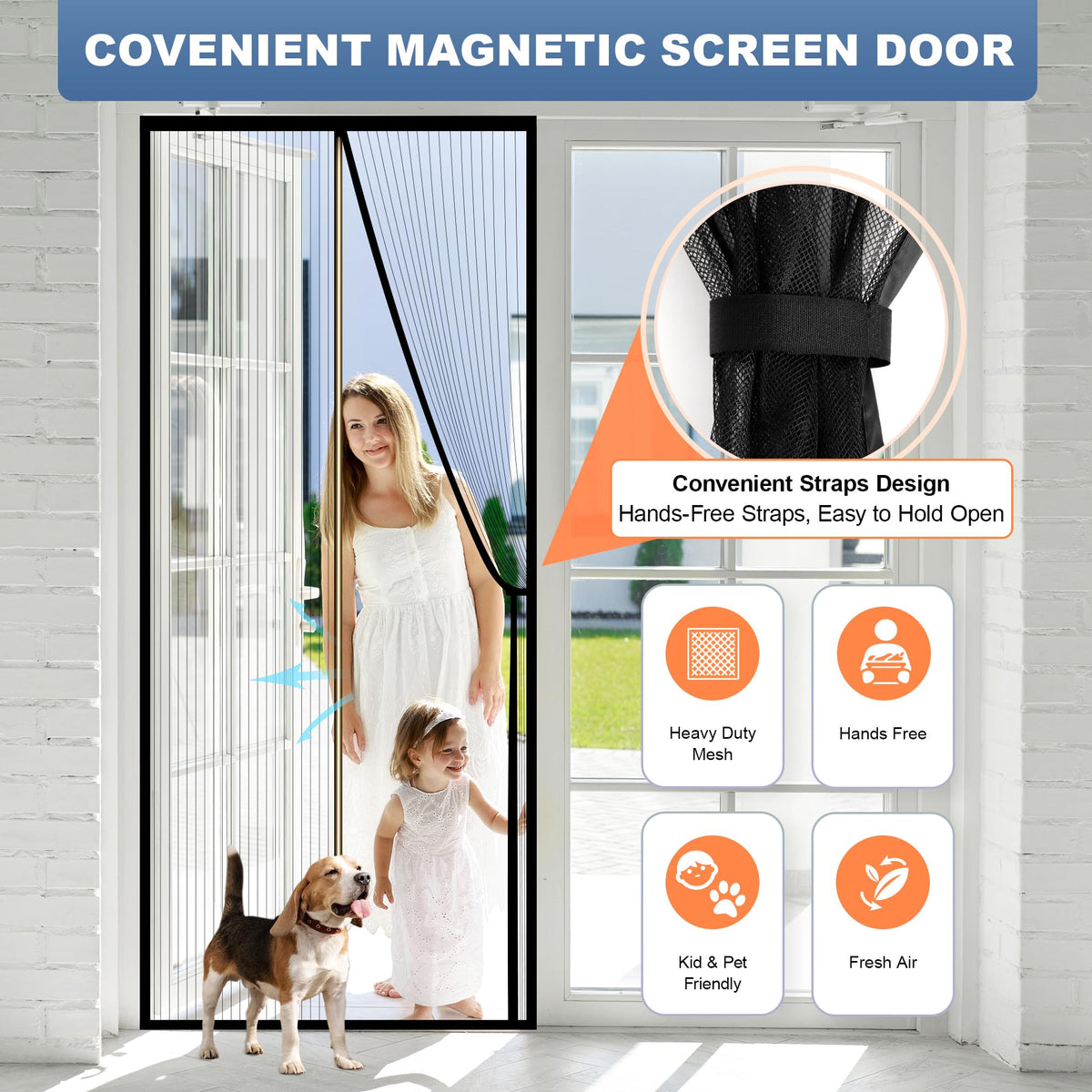 METAONLY door-frame installation demonstrates quick mounting for easy setup.