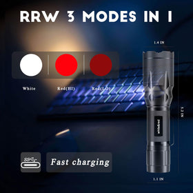 METII red high beam for night vision observations without disturbing wildlife.