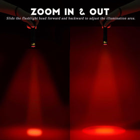 METII white light mode provides reliable everyday illumination for tasks.