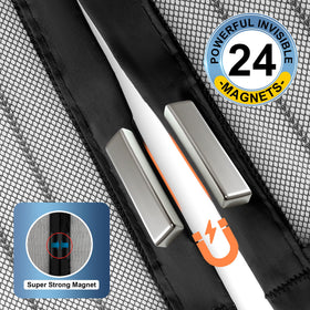 METAONLY edges and magnets image highlights durability and secure closure.