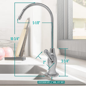 Metpure includes 7/16 permeate inlet and 1/4 brine input for compatibility