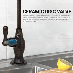 Free RO faucet wrench included to simplify installation.