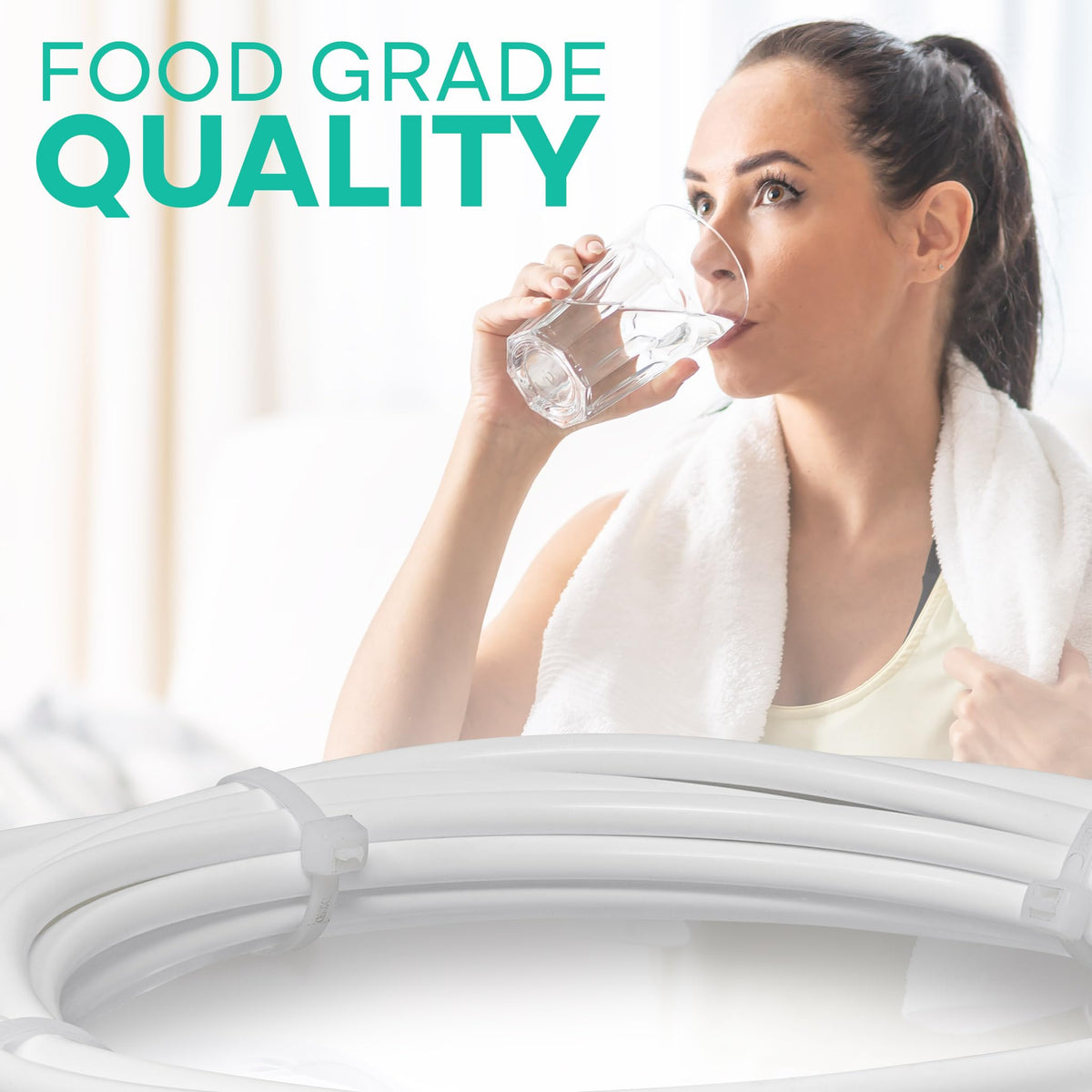 Metpure tubing with quick-connect fittings for fast, reliable installs