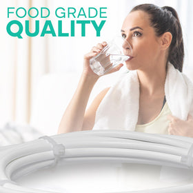Metpure tubing with quick-connect fittings for fast, reliable installs