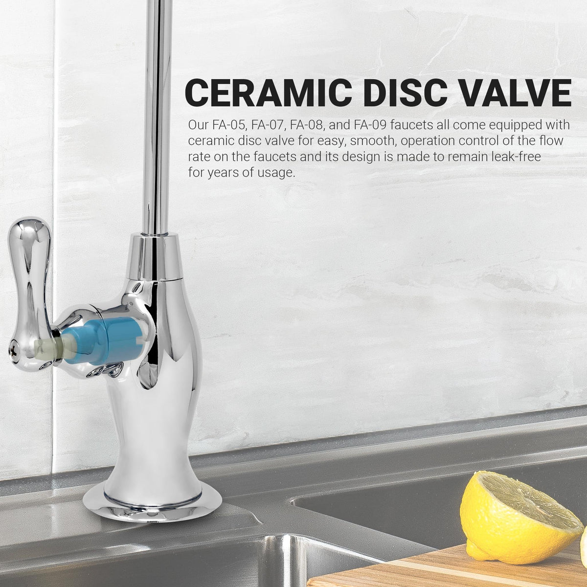 Metpure vase-style chrome dispenser adds elegance to filtered water