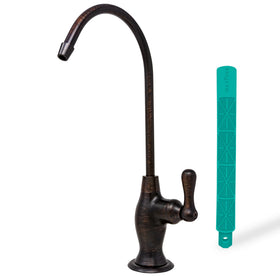 Metpure Venetian Bronze RO faucet for precise water dispensing.