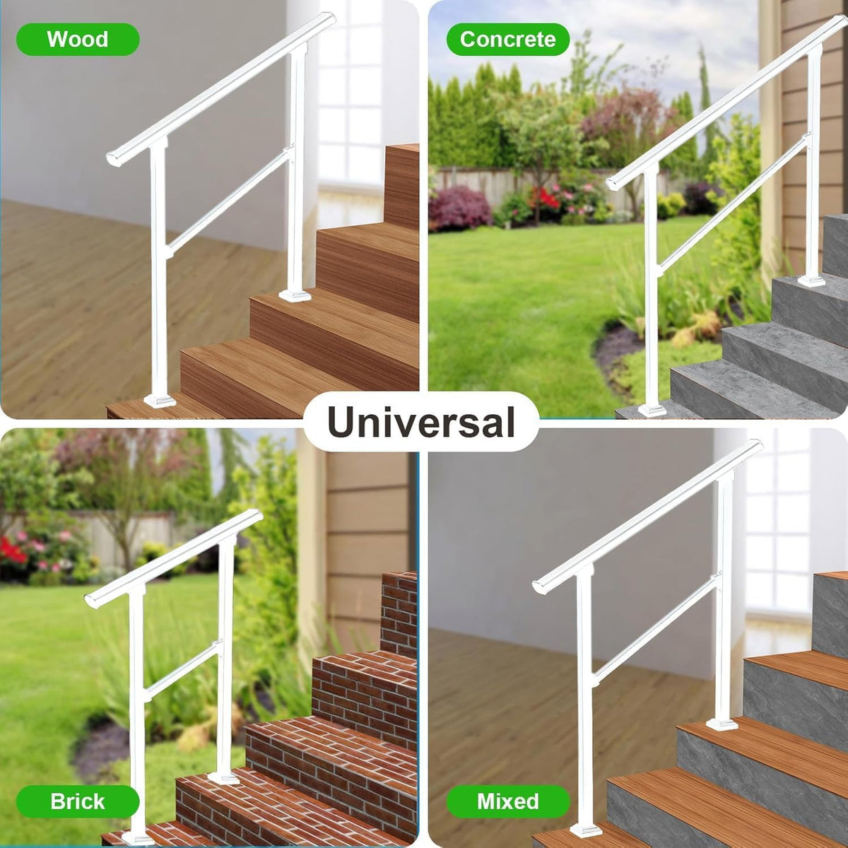 Metty Metal multi-purpose railing for residential and light commercial projects.