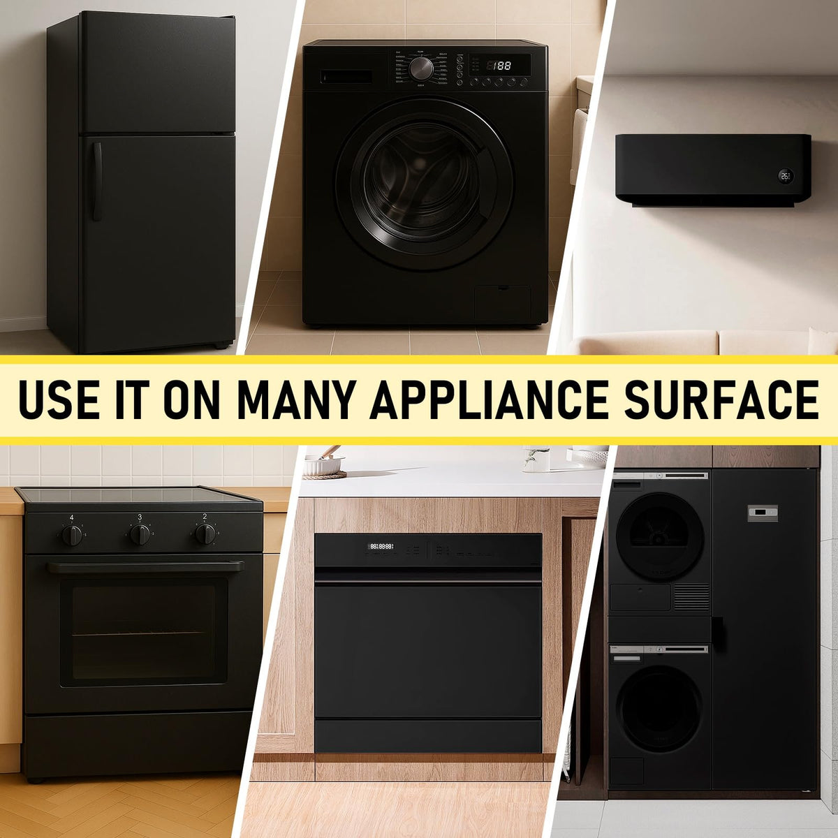 Meuvcol appliance paint curing on microwave area maintains rust prevention