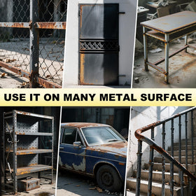 Meuvcol Metal Paint 35 oz provides long-lasting coverage for large projects.