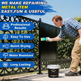 Meuvcol Metal Paint easy application for smooth, durable finishes.