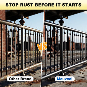 Meuvcol Metal Paint high-coverage coating for metal surfaces with fewer coats.