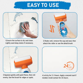 Meuvcol move-in touch-up kit helps refresh walls without a full repaint.