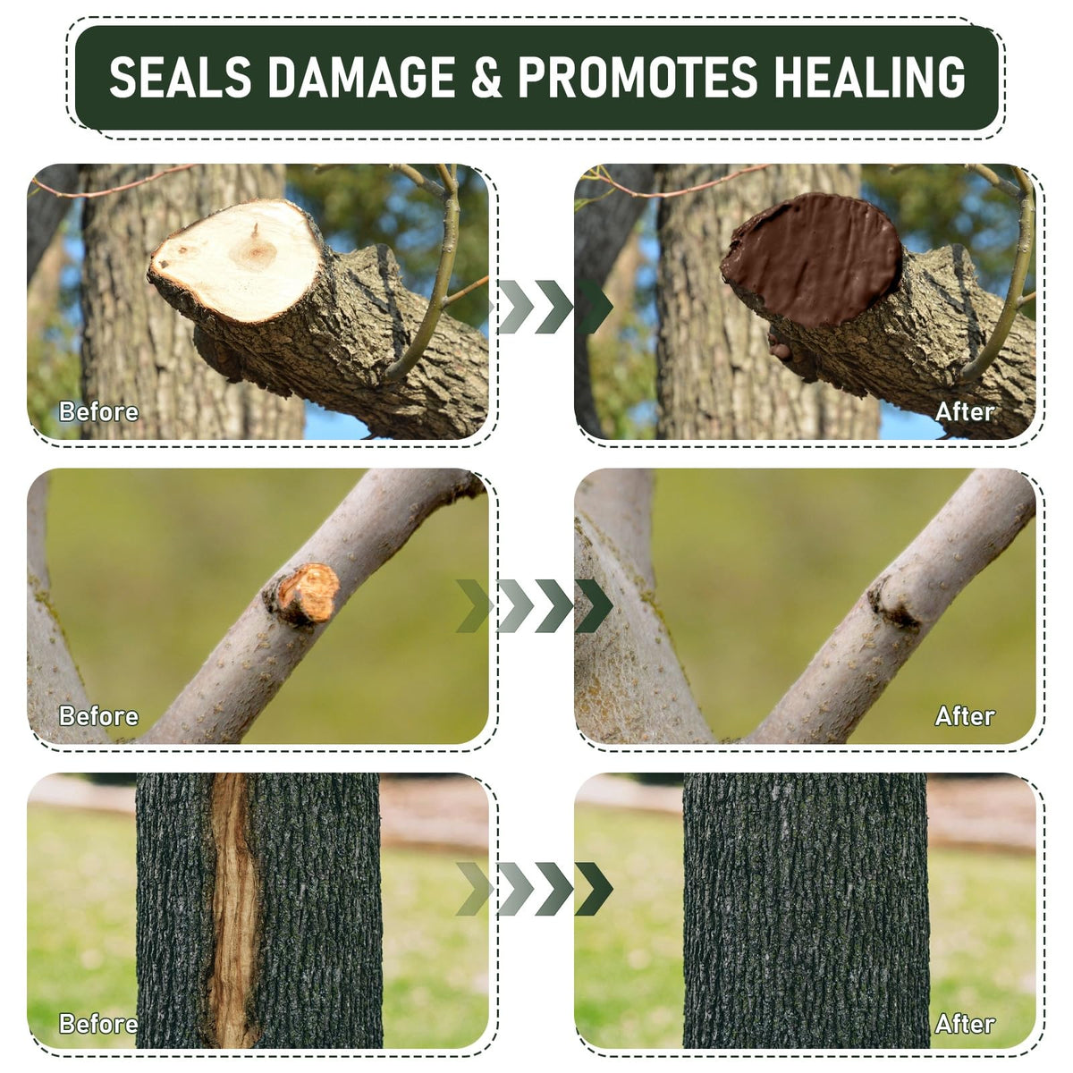 Meuvcol sealer application brush included for easy pruning wounds