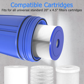 MewMore WHB20 compatible cartridges for sediment and carbon filters