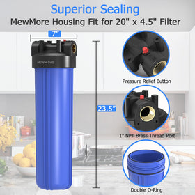 MewMore WHB20 installation bracket for secure mounting in-line