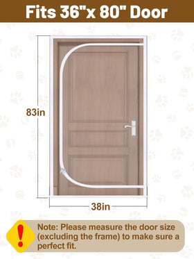 MEWTOGO reinforced cat screen door close-up shows nano mesh durability against claws.