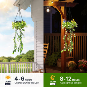 MEYCEMT IP65 outdoor waterproof decor withstands weather while providing steady illumination.