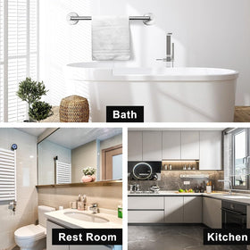 MGahyi two-pack towel racks provides practical storage for multiple rooms