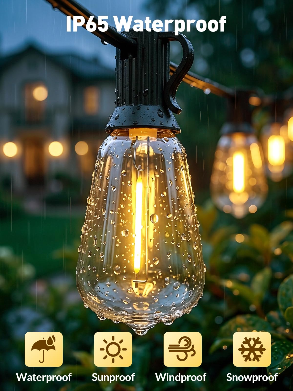 MGVIH lights include remote control for easy mood adjustments.