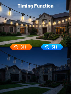 MGVIH solar panel charges efficiently for continuous outdoor lighting.