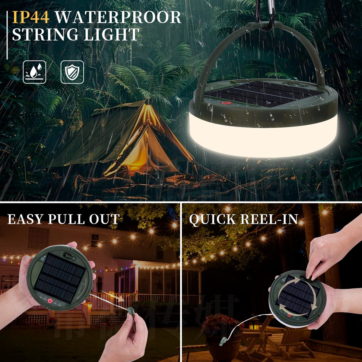 MGYIF lightweight 300g unit travels easily for backpacking trips.