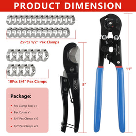 MGYOO Ratchet self-release enabling precise crimps