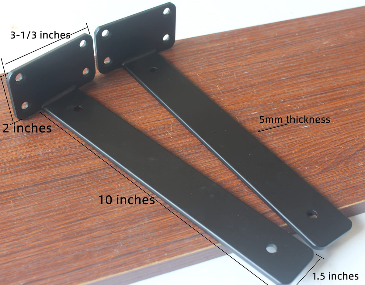 MHMYDZ bracket packaging shows 12 brackets and screws for easy setup.