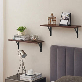 MHMYDZ kitchen shelf setup using robust brackets
