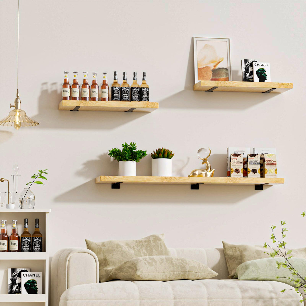 MHMYDZ easy DIY installation for garage, home, or office shelves.