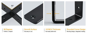 MHMYDZ heavy-duty brackets supporting up to 100 lb per pair.