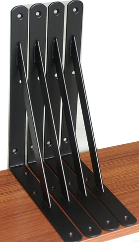 MHMYDZ heavy-duty bracket wall-mounted for robust shelving.